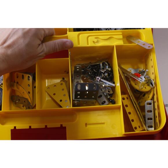 Erector, Metal Construction Set with Carrying Case, Meccano, Children - Picture 3 of 5